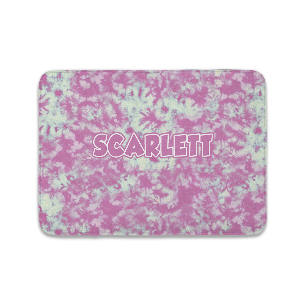 PERSONALIZED FLOOR MAT-CRUSH BUBBLE GUM